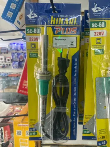 Ferro de Solda Hikari Plus SC-60 220V