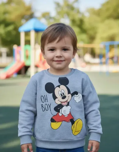 Blusa Manga Longa Mickey Mouse 4