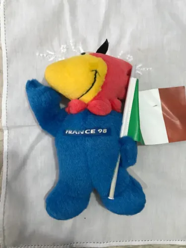 Mascote oficial da Copa do Mundo de 1998 - França 98 Original