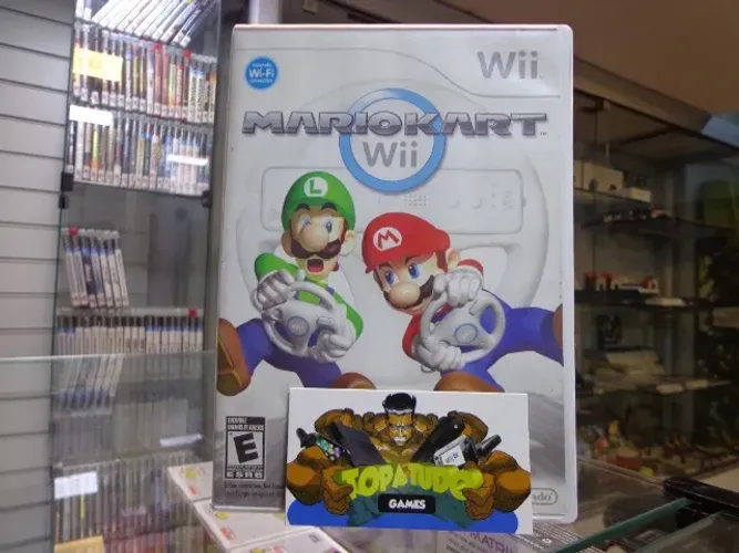 Jogo Mario Kart Wii Conservado