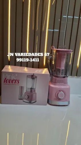 Liquidificador Britânia pink lovers 1.400w de potência