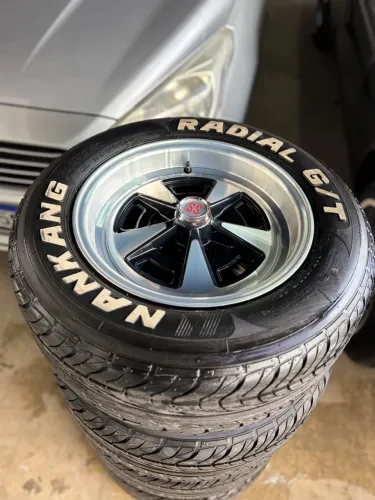 Jogo de Rodas Opala SS com pneus NANKANG