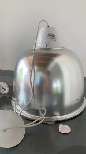 Luminária de alumínio 
