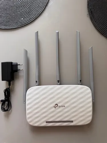 Roteador TP-Link C60 com 5 antenas - Wi-Fi de alta performance