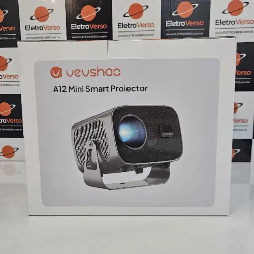 Projetor Vevshao A12 Novo Original