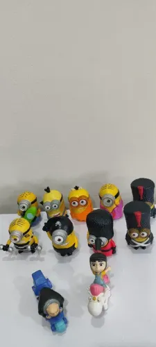 Bonecos Miniaturas Minions Meu Malvado Favorito MC Donald's 