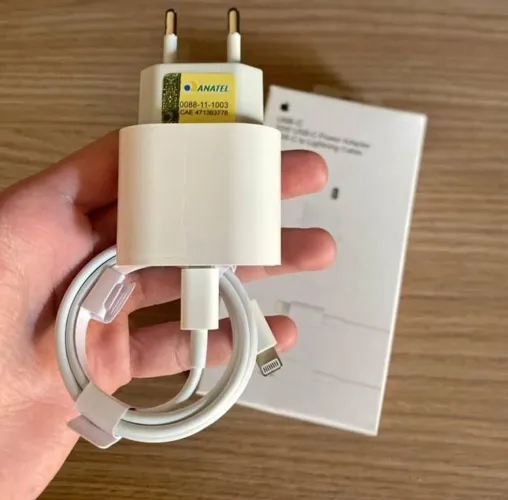 Carregador turbo de iPhone Cabo lightning+ fonte 20w carregador de iPhone turbo