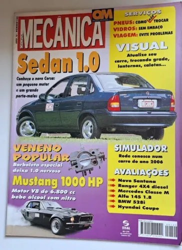 Revista Oficina Mecânica - Edição Número 1 Corsa Sedan