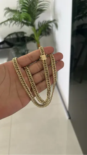 Cordão 30g ouro puro 18