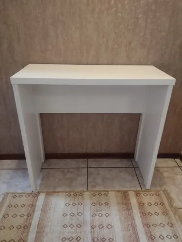 Escrivaninha nova em MDF branco, 80x40cm fabricação própria a pronta entrega