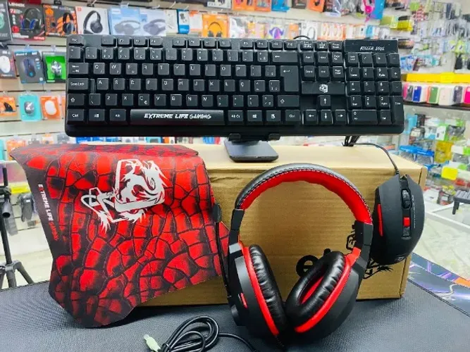 Kit Gamer Completo