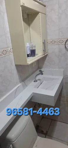 Lavatorio de porcelanato