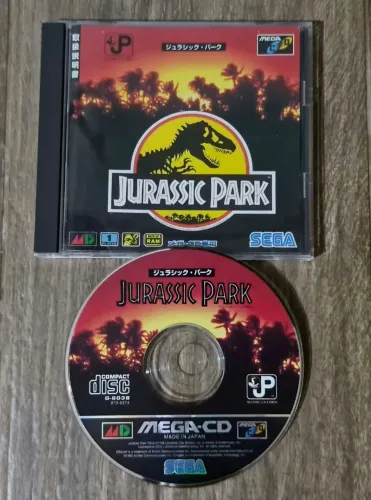 JURASSIC PARK MEGA CD ORIGINAL JAPONES 