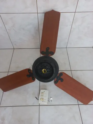 Ventilador antigo britania Teto 3 Pás britania