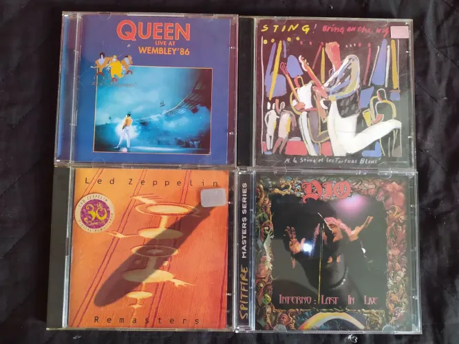  CDs de Rock e Metal