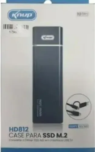Case Ssd M2 Adaptador Sata Pci Nvme Nv1 Usb 3.1 Type C 10 Gb