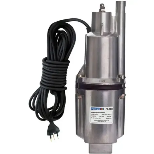 BOMBA SAPO SUBMERSA VIBRATORIA FE-500 220V-Ferrari