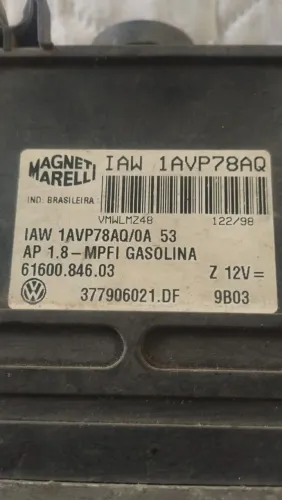  Modulo injecao gol ap 1avp78aq<br>61600.846.03<br> Módulo injeção gol 1.8