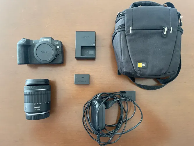 Canon EOS RP + Lente 24-105mm - Estado de Nova ? Kit Completo ? Full Frame
