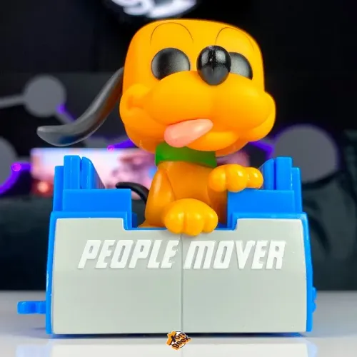 Funko POP Disney 50 Anos Pluto Peoplemover 1164 | Edição Especial Original para fãs!