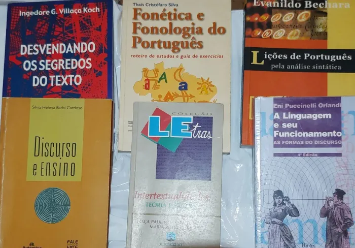Livros de estudo da língua portuguesa- Vários Títulos