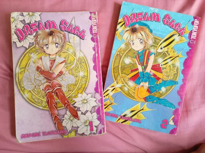 Mangá Dream Saga - Volumes 1 e 2 em inglês