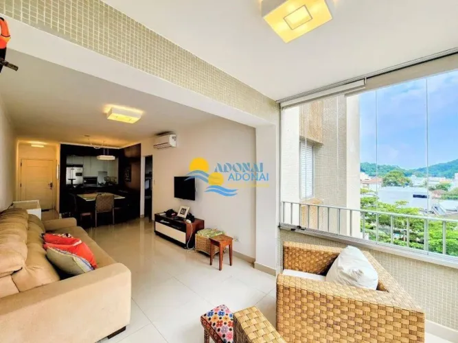 Apartamento beira-mar com vista Pitangueiras Guarujá