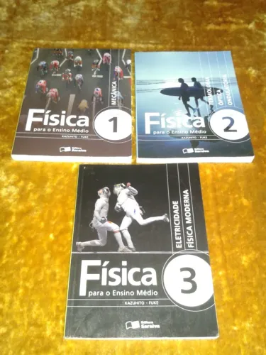 COLEÇÃO DE FÍSICA  ( ENSINO MÉDIO )  KAZUHITO E FUKE 