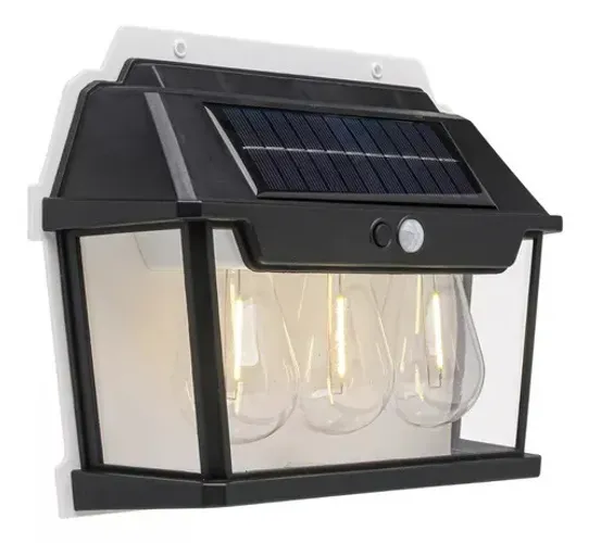 Arandela Solar 3 Lâmpadas BQ - KA-L6502