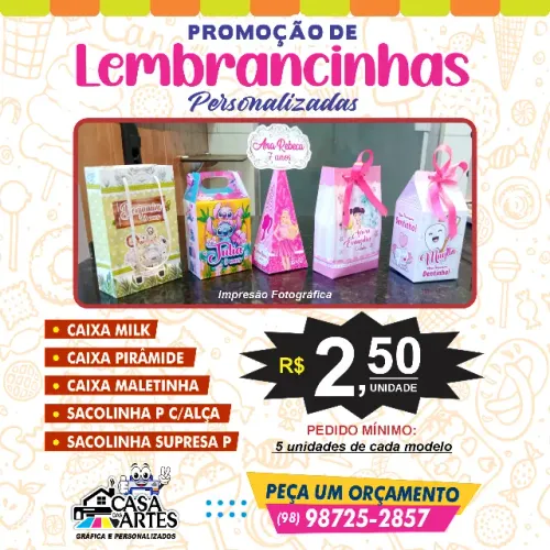 Lembrancinhas (Promoção)