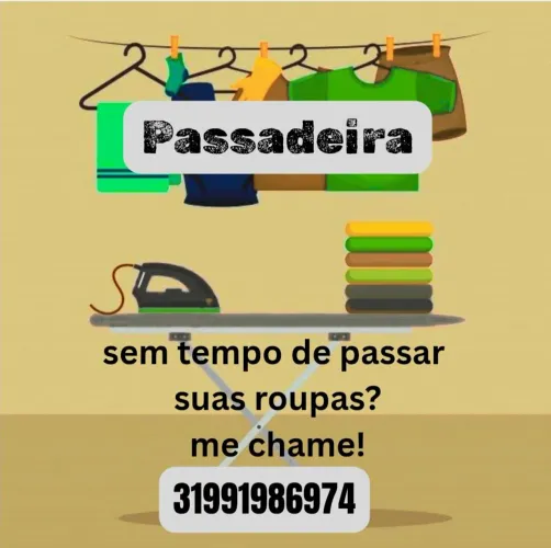 Passadeira de roupa