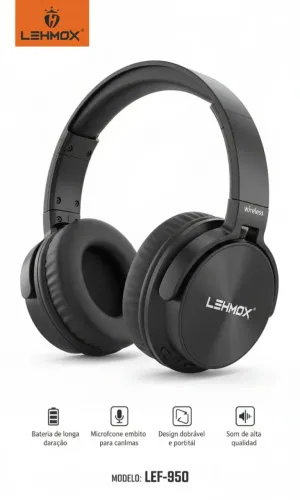 Fone de Ouvido Bluetooth - Prático, Conortável e com Ótima Qualidade de Som