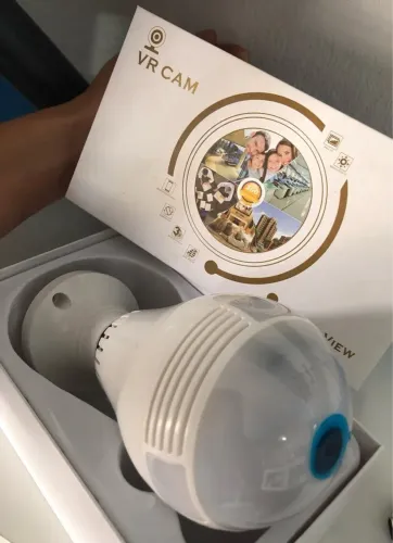 Câmera VR Cam 360° - Segurança e Visão Panorâmica