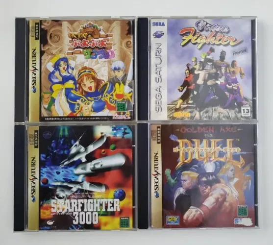 Jogos para Sega Saturno e Dreamcast Usados Originais com Garantia