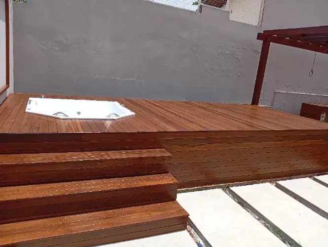 Jequiel deck e pérgola