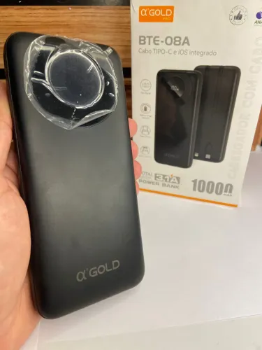 Carregador Portátil Power Bank 1000Ah BTE-08A A?Gold an1