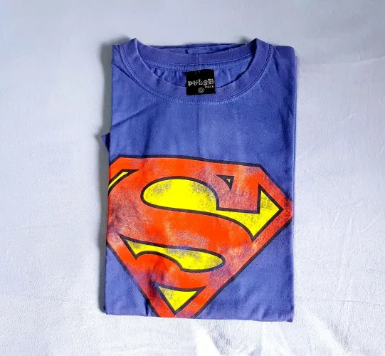 Camiseta Masculina Superman Pulse Rock