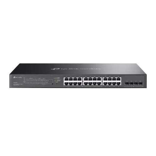 Switch TP-Link T1600G-28PS Smart Gigabit com 24 Portas + 4 Slots SFP