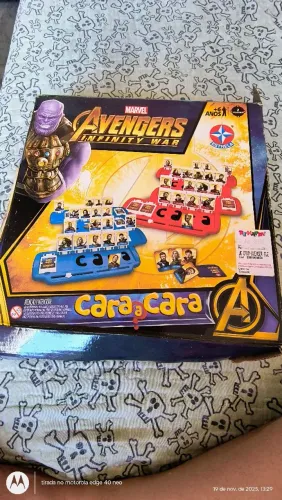 Jogo cara a cara Avengers Infinity WAR