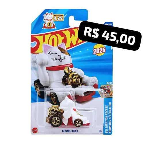 Hotwheels Feline Lucky