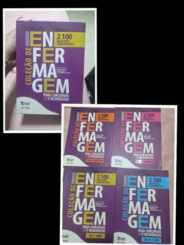 Livros de Enfermagem para Concursos e Residências