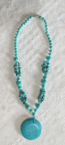 Colar de Pedras Turquesa