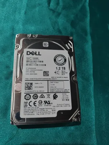 2 unidades Hd Dell Exos 10e2400 Enterprise sas 1.2TB 10k 12gbp/s 2,5"