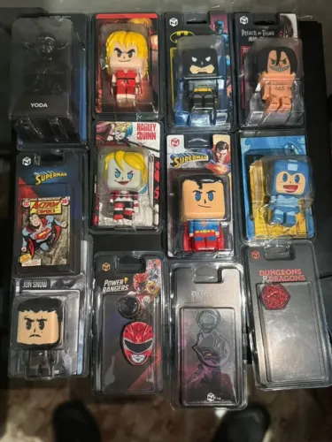 Coleção Rara de Mini Figures Nerd ao Cubo - Edição Limitada e Lacrada
