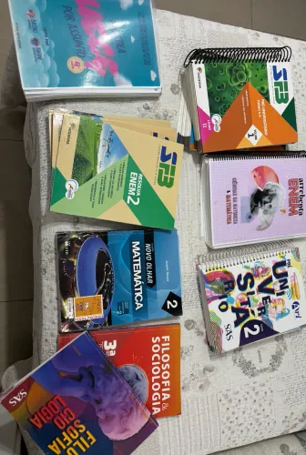 Doação: Apostilas ENEM/Vestibulares elaboradas/ sistema SAS