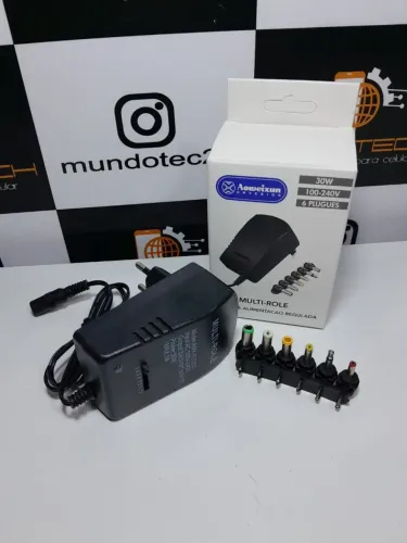 Carregador Universal Multi-Role 30W 6 Plugues
