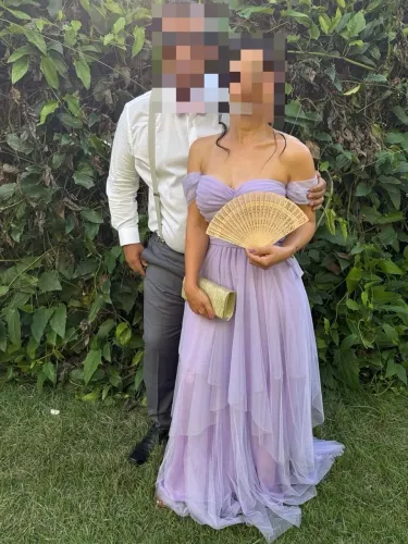 Vestido Madrinha Lilás 