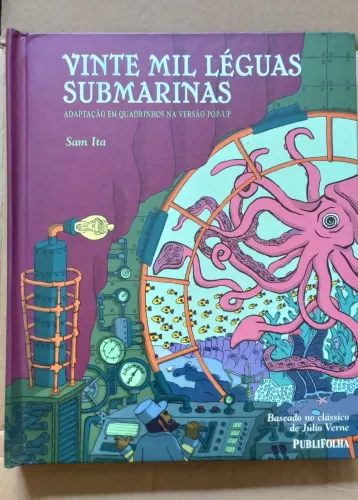 Vinte Mil Léguas Submarinas - Livro cartonado