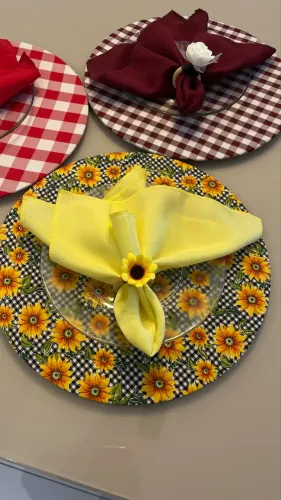 Sousplat mesa posta (jatiuca)