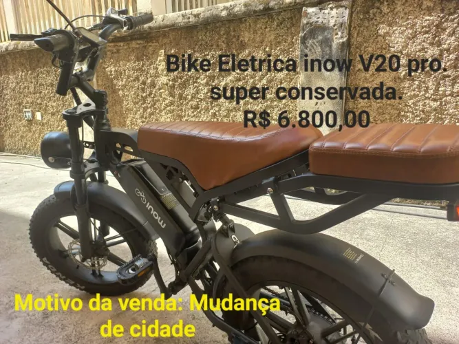 Bike elétrica Inow V20 Pro